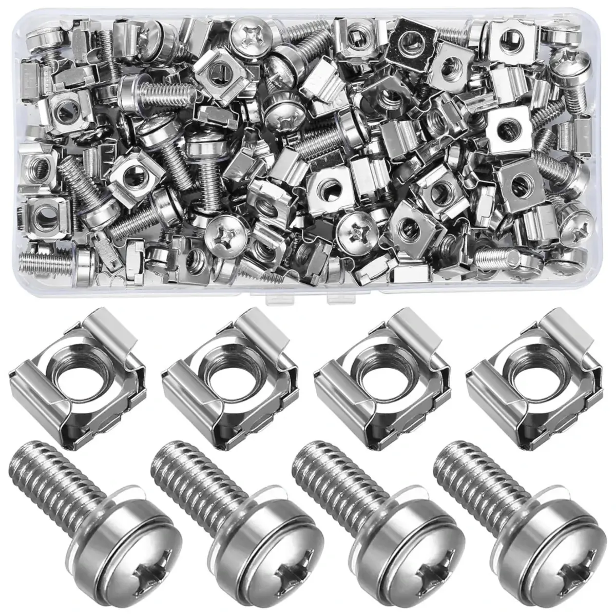 &ldquo;M6 Rack Nut and Screws&rdquo;