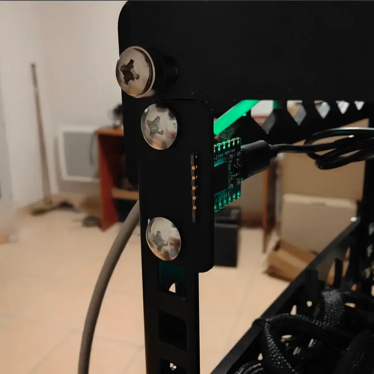 RP2040-Zero Rack Mount Photo