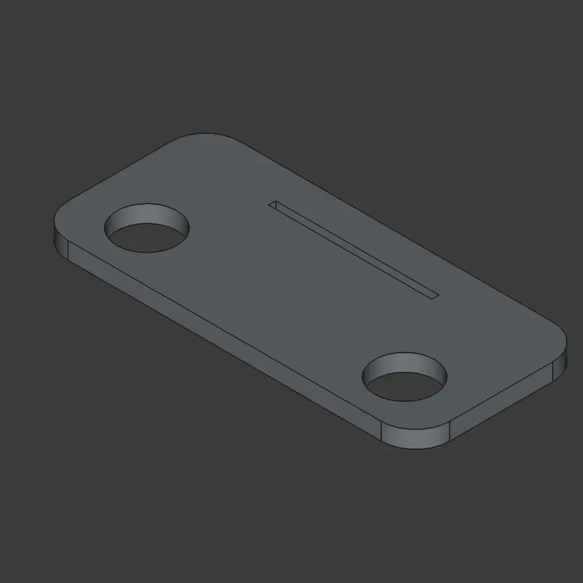 RP2040-Zero Rack Mount 3D Model